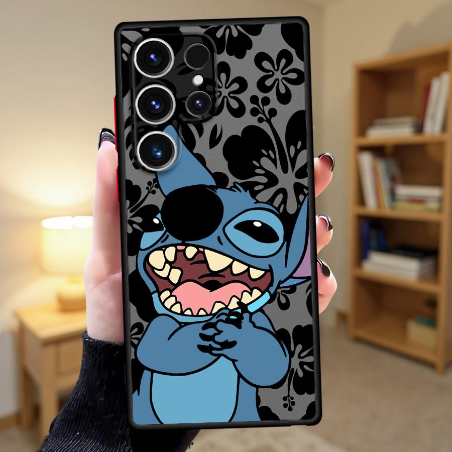 Blue Koala Stitch Case for Samsung Galaxy S26 S23 FE S22 S20 Note 20 10+ S21 S24 Plus S25 Ultra Funda Phone Cover