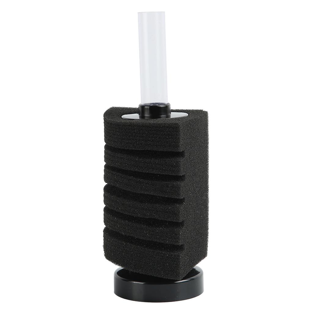 Aquarium Corner Sponge Filter Dual Filtration Easy Cleaning Bio Sponge Corner Filter for Ornamental Fish Shrimp Fry
