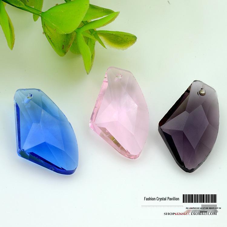 Crystal Galaxy Pendant: Wishing Stone Tourist Souvenir синий