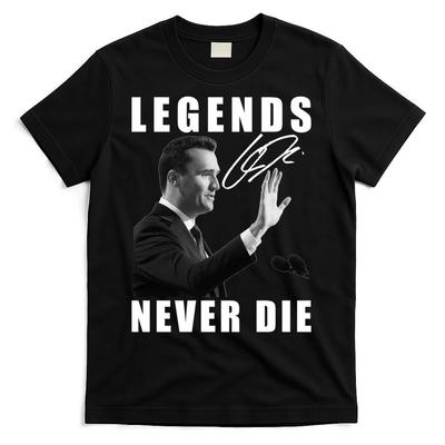 Legends Never Die Charlie Kirk Signature T SHIRT Unisex T-Shirt