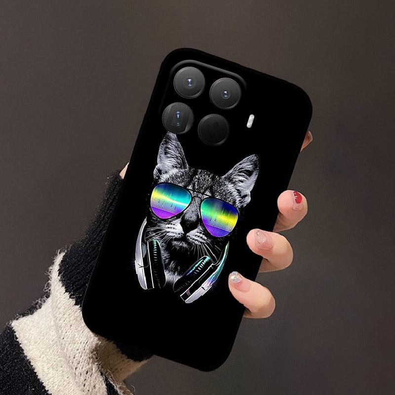 Para Xiaomi 15T Pro Funda Linda Caricatura Suave TPU Silicona Cubierta de Teléfono Para Xiaomi 15TPro 6.83" Fundas Protectora Antigolpes Carcasa Parachoques