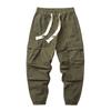 Tuta Trendy Larga di Marca Multitasche da Uomo Primavera e Autunno Pantaloni della Tuta Affusolati Trendy di Marca Pantaloni da Uomo Pantaloni Casual Abbigliamento da Uomo