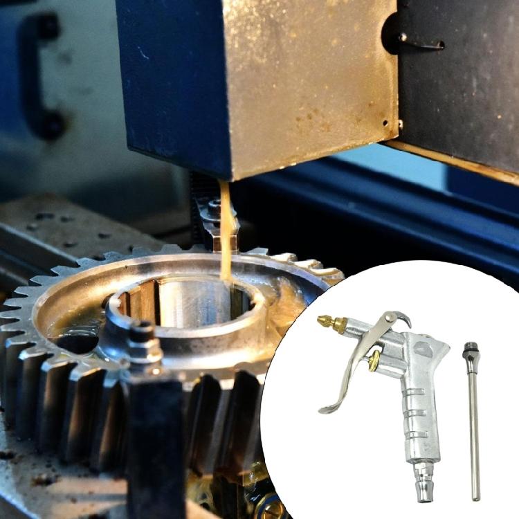 Industrial Air Blow Guns with Brass Air Flow Nozzle Pneumatic Air Compressor Accessory Tool Dust Cleaning Adjustable