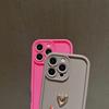 Girl 3D Gold Heart Silicone Soft Phone Case For Redmi Note 14 13 12 11 10 9 8 Pro Plus 12s 11s 13C 12 Shockproof Matte Cover