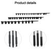 3pcs Socket Rail Holder Brand New Gray+Black Hand Tools High Quality Plastic Designed For Storing Loose Sockets