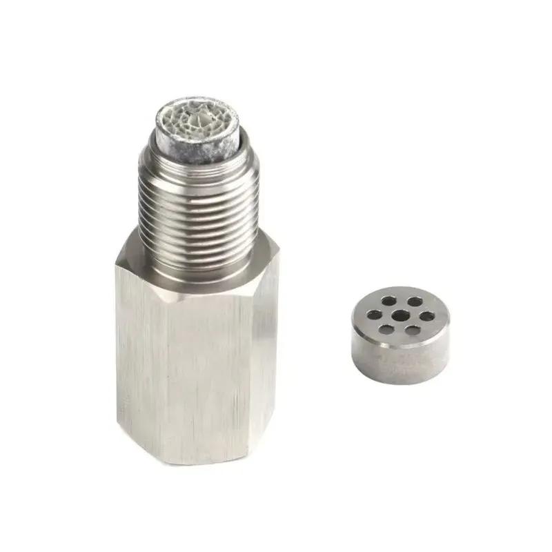 Oxygen Sensor Adapter Car Check Engine Light Fix Catalytic Mesh Oxygen O2 Sensor Spacer Adapter Mini Catalytic Converter