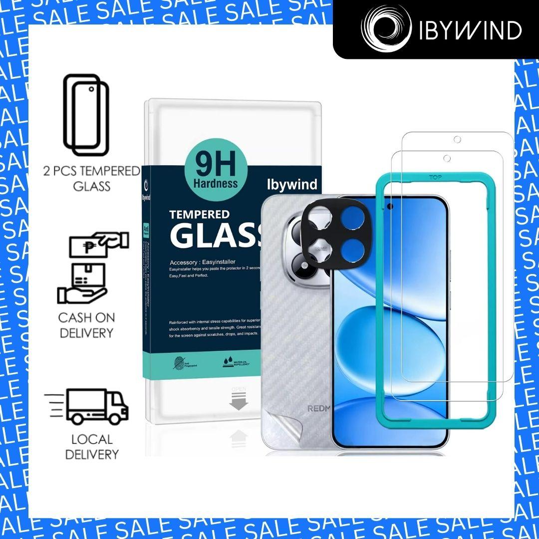 

Xiaomi Redmi Note 15 Pro 5G Tempered Glass by IBYWIND – 9H Hardness, Anti-Scratch, Bubble-Free, HD Clear