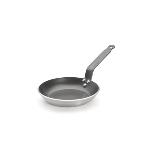 DE BUYER Aluminum Nonstick Frying Pan, 20cm, Silver, 8180-20