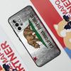 California Flag Case For Samsung Galaxy A34 A54 A14 A56 A36 A16 A06 A13 A53 A12 A22 A32 A52 A35 A17 A15 A55