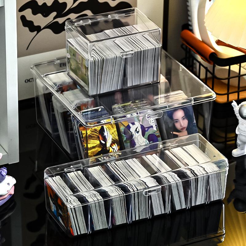 Yu-Gi-Oh! Multi-Functional Large Card Storage Box with Nine-Grid Divider and Lid