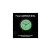 PINDOWS Women's Slim Minimalist Quartz Analog Watch Black Leather Strap Gold Tone Case Elegant Everyday Timepiece