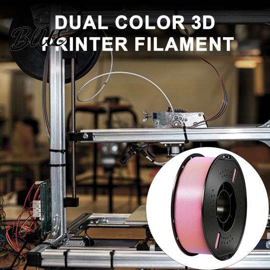 Rainbow Gradient Filament Candy Color PLA Filament Dimensional Accuracy +/-0.02mm 1Kg Spool 3D Printer 1.75mm for Most FDM High Toughness