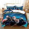Game Payday Bedding Set Single Twin Full Queen King Size Bed Set Adult Boys Bedroom Duvet cover Sets Hip Hop Clown Anime Bed