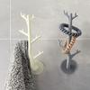 1Pcs Nordic Seamless Adhesive Hanging Sticky Branch Coat Hanger Key Holder Hook Wall Hook