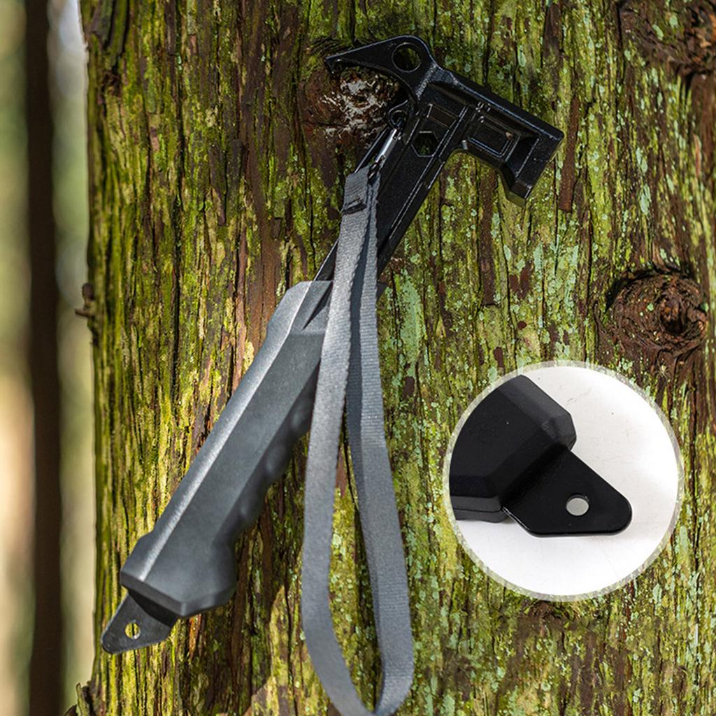 Outdoor Multifunctional Camping Hammer Tent Pegs Puller Stake Nail Remover Tent Hammer with Tent Peg Remover for Camping