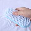 1 brosse à récurer à poils durs pour le linge, les vêtements, les chaussures, portable, en plastique, pour le nettoyage des mains, pour la cuisine et la salle de bain