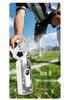 X68 Cross Football World Cup Portable Handheld Fan with Semiconductor Cooling and Rechargeable Folding Design.