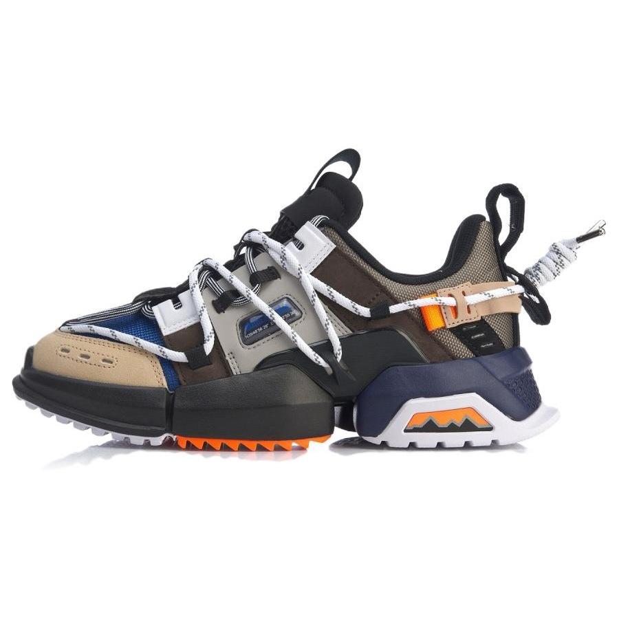 Li-Ning Titan x 2019 New York Fashion Week  Black Brown  Men s AGLP075-5 EU 43⅔