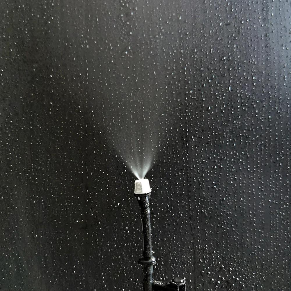 Grauer automatischer Vernebelungssprinkler für Gartenbewässerung und Kühlung