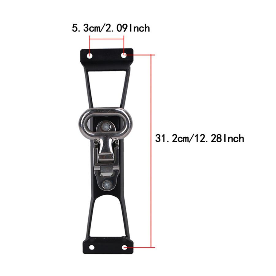 1PC Car Exterior Door Hinge Hinges Foot Rest Pedal For Jeep Wrangler 2007-2018
