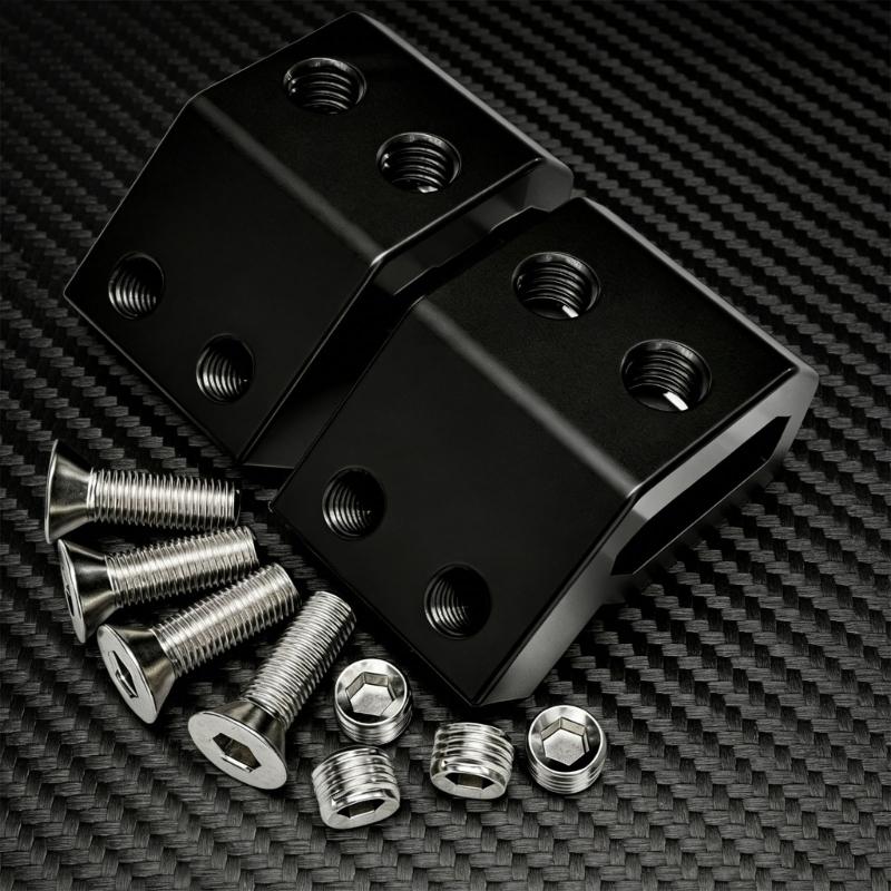 Heavy Duty Rail Brackets Holders Support Clamps with 8mm Threaded Holes for Reliable Mounting of Tool Easy Installation