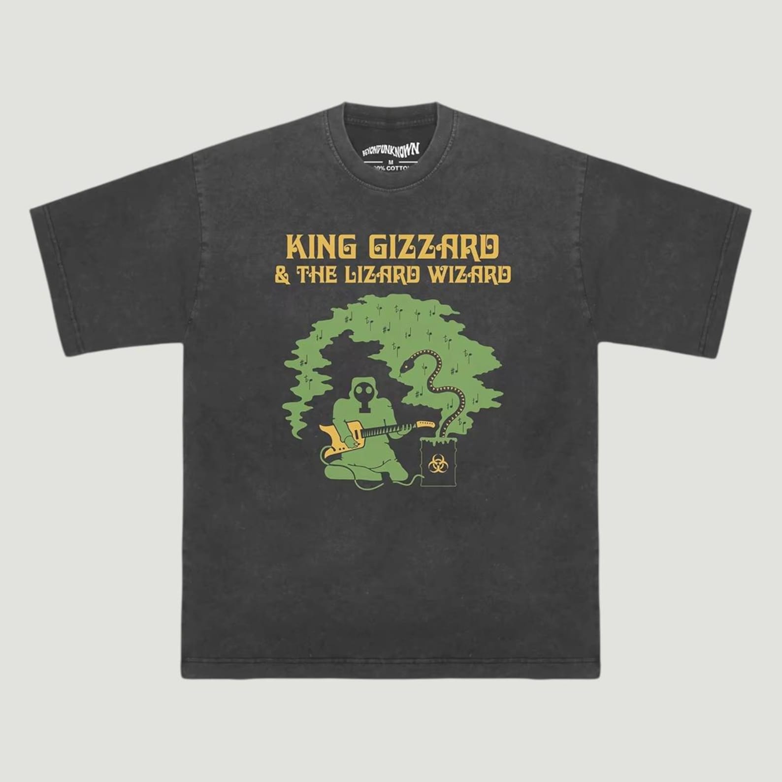 King Gizzard Psychedelic Rock Band T-Shirt, Vintage Garage Rock Graphic Tee XL