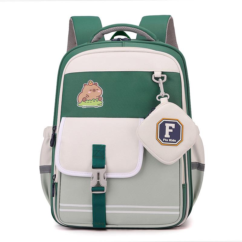 New Large-capacity Primary School School Bag, Fifth and Sixth Grade Boys and Girls Backpack, Lightweight and Simple Outdoor Leisure Backpack