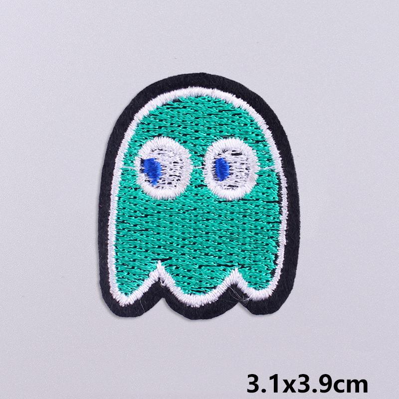 Cartoon Football Embroidery Patch Iron On Patches For Clothing Thermoadhesiv Patches On Clothes DIY Sewing Decorate Applique