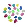 Colorful Luminous Plastic Stones: Children's Gemstone Digging Game & Fish Tank Decoration