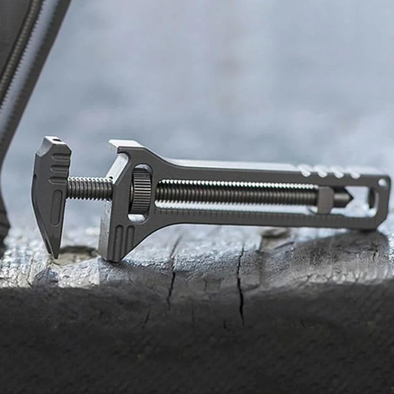 

1 шт. EDC многофункциональный инструмент компактный многофункциональный портативный инструмент брелок цепочка карманный резак отвертка многофункциональный инструмент походный набор для выживания