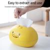 1 stück Cartoon Gelbe Ente Tissue Box Kreative Hause Wohnzimmer Kaffee Tisch Papier Box Net Rot Schlafsaal Desktop Tissue lagerung Box
