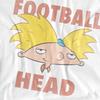Hey Arnold! Unisex Adult Football Head T-Shirt