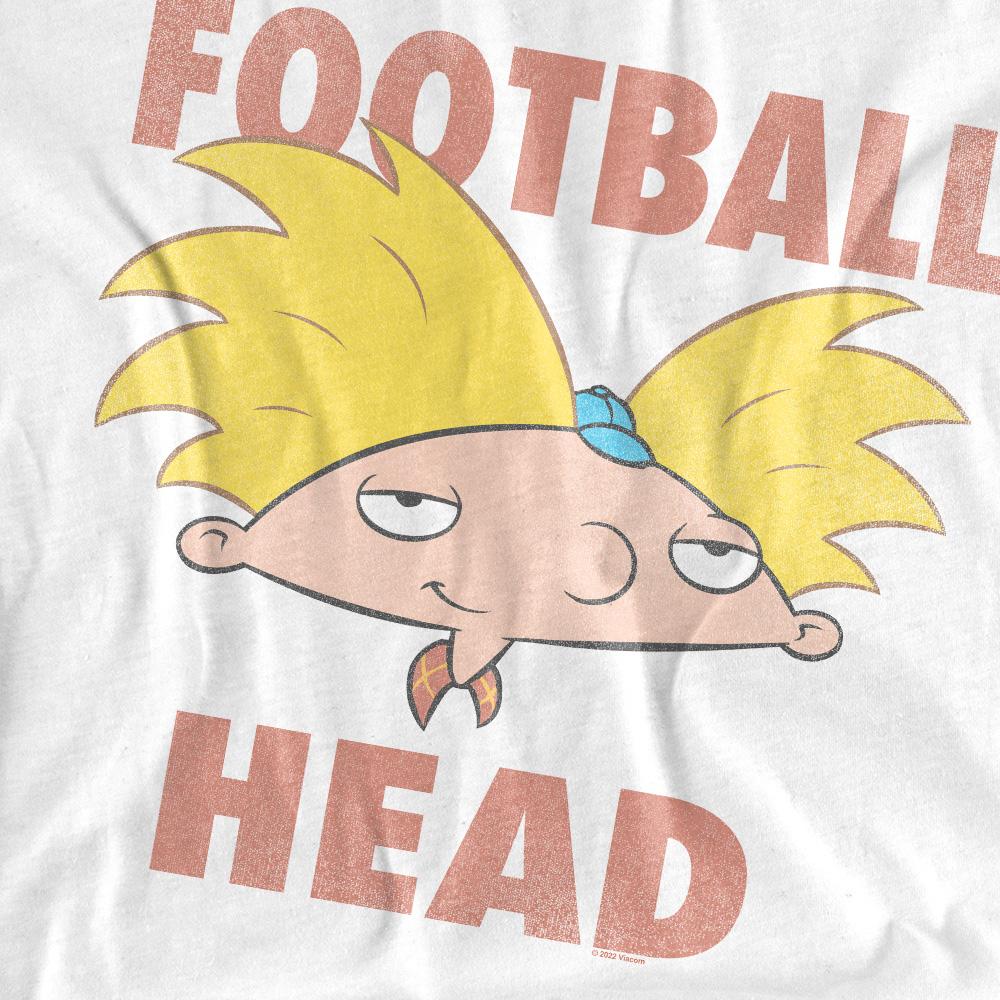 Hey Arnold! Unisex Adult Football Head T-Shirt