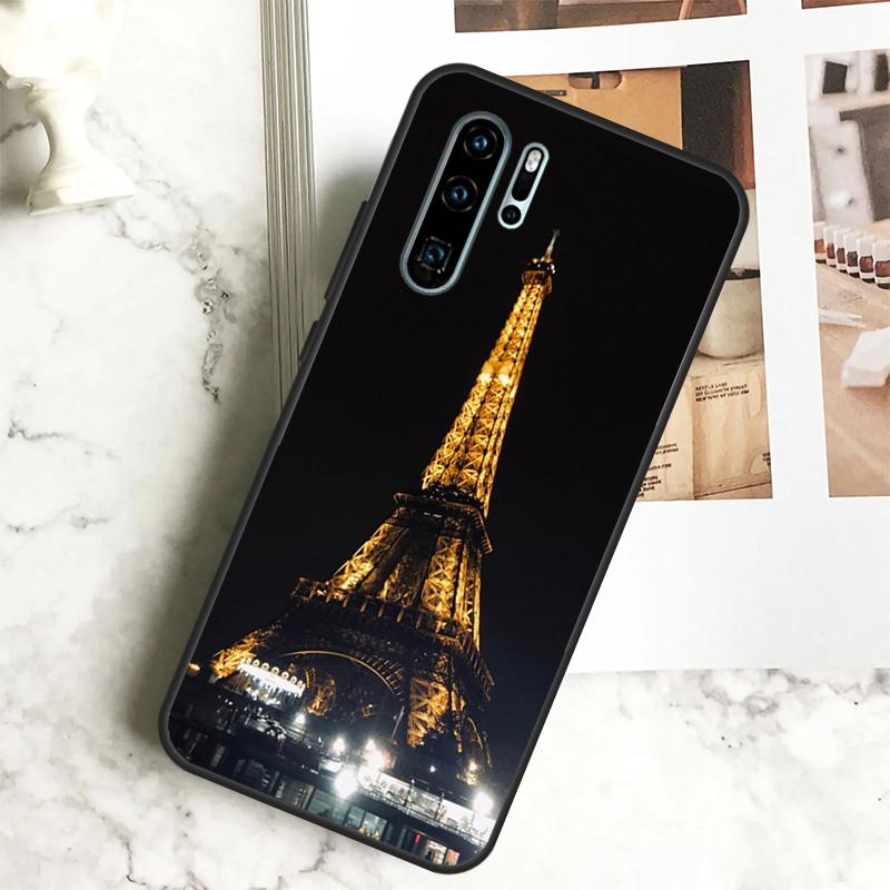 Paris Eiffel Tower Case For Huawei Nova 9 10 SE 3i 7i 11i 5T Y60 Y61 Y70 Y90 Y91 P20 P40 P30 Lite 11 Pro Cover