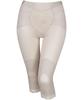 Wacoal GHK500 Lightweight Girdle for Support for Hip and Knee Smooth Leg Cotton Blend Fabric Moderate Tummy BR Women's Moving, Below-the-Knee Joints,