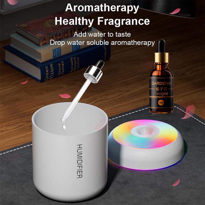 Mini Air Humidifier Aroma Essential Oil Diffuser for Home USB Car Air Humidifier Mist Maker Aromatherapy Diffuser with LED Light