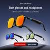 Lunettes Écouteurs Bluetooth 6.0 XG93 avec Traduction IA - Lunettes de Soleil Stéréo pour le Cyclisme