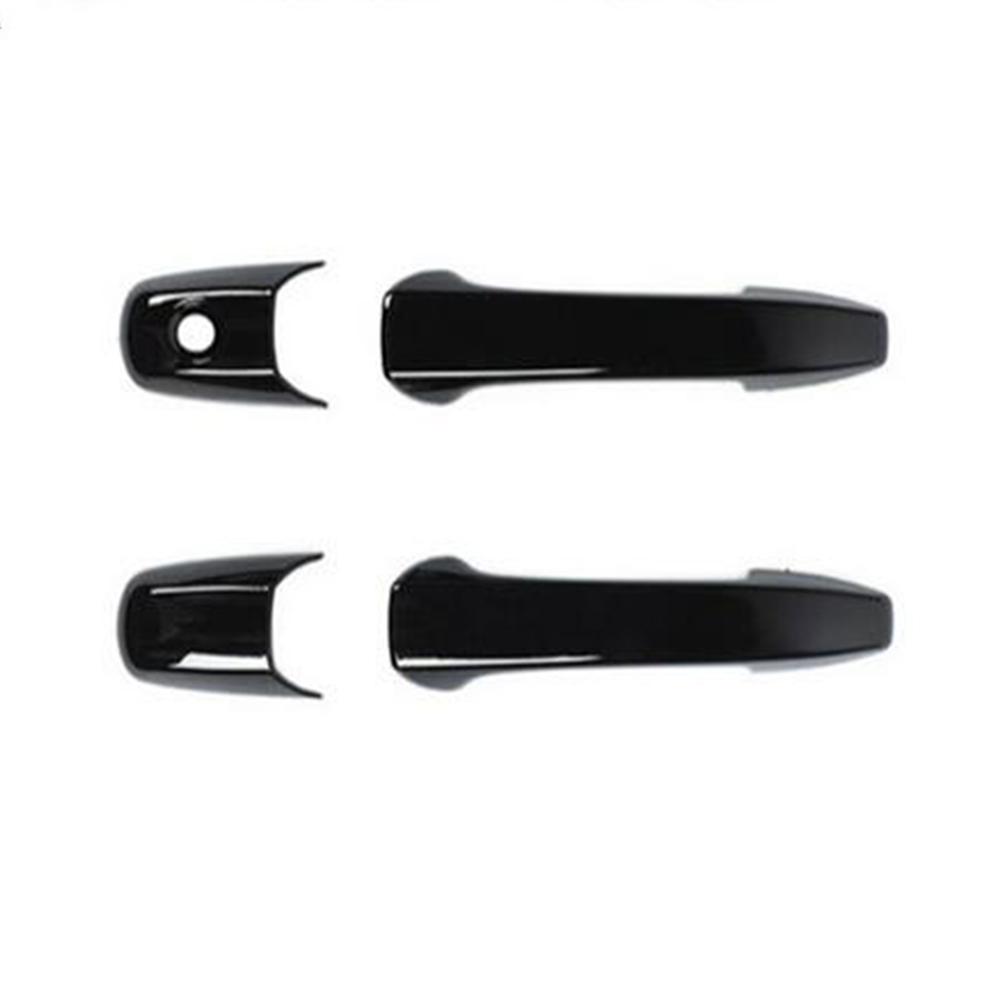 

2pcs Black Door Handle Cover Trim For Ford Mustang 2009-2014