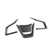 Carbon Fiber Steering Wheel Decor Cover Trim For Subaru Crosstrek XV 2018-2022