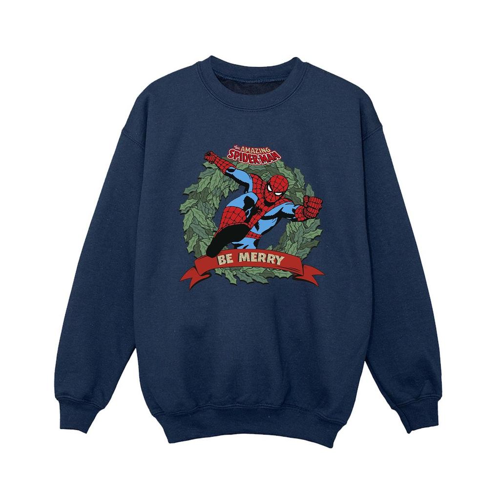 Spider-Man Boys Be Merry Sweatshirt