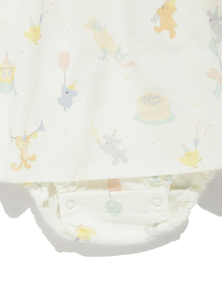 Limited Edition BABY Anniversary Pattern Romper PBCO252496 OWHT 70 [Gelato Pique]