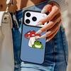 mushroom frog Phone Case For iPhone 17 Air 14 15 13 12 Max Cover For Apple 16e 11 Pro Max Plus Coque