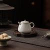 170ml Vintage Tea Pot Ink And Wash Zhi Ye Wood-fired Porcelain Teapot Handmade Pot Tea Brewing Tea Maker Tea Ceremony