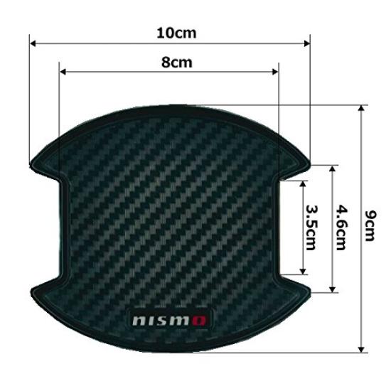 Nismo Door Handle Medium of Protector, (Pack 2) 8064A-RN010