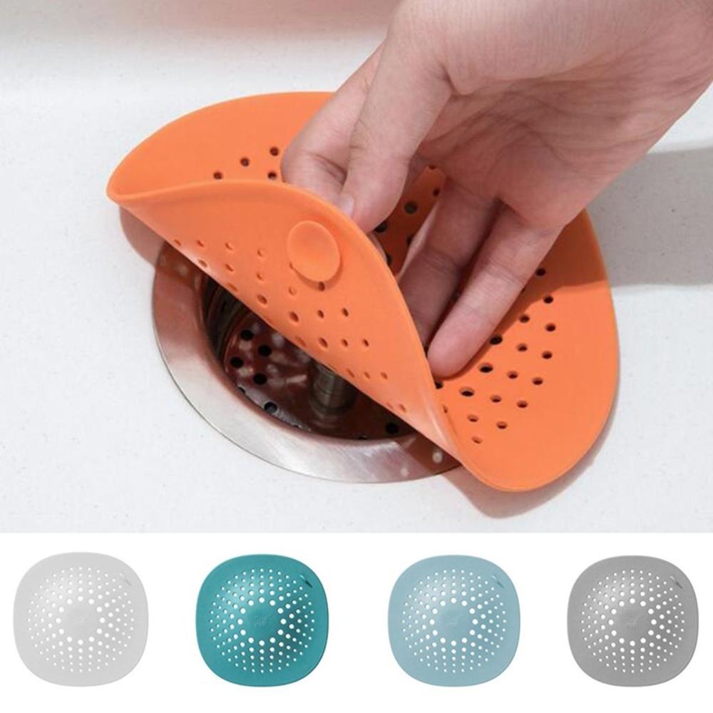Clogging Waste Stopper Shower Bathroom Water Sink Floor Drain Sink Strainer Filter Hair Catcher
