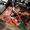 1 Stück Boku no Hero Academia Bakugo Katsuki Anime Cartoon Design Bürostuhlmatte Rutschfeste Teppich für Heimdekoration, Wohnzimmer, Schlafzimmer, Spielzimmer, Geburts