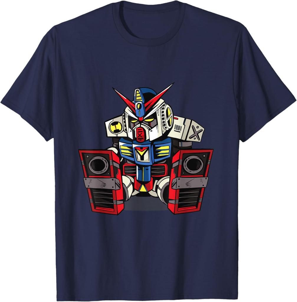 Sleepy Mecha Robot Science Fiction Anime Fashion Casual Funny TShirt S6XL Summer