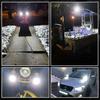 Super Bright 3 Inch Dual Color LED Spotlights 200W Fog Lamp Headlight Accessory For Motorcycle Truck Car SUV ATV 30000LM 24V 12V