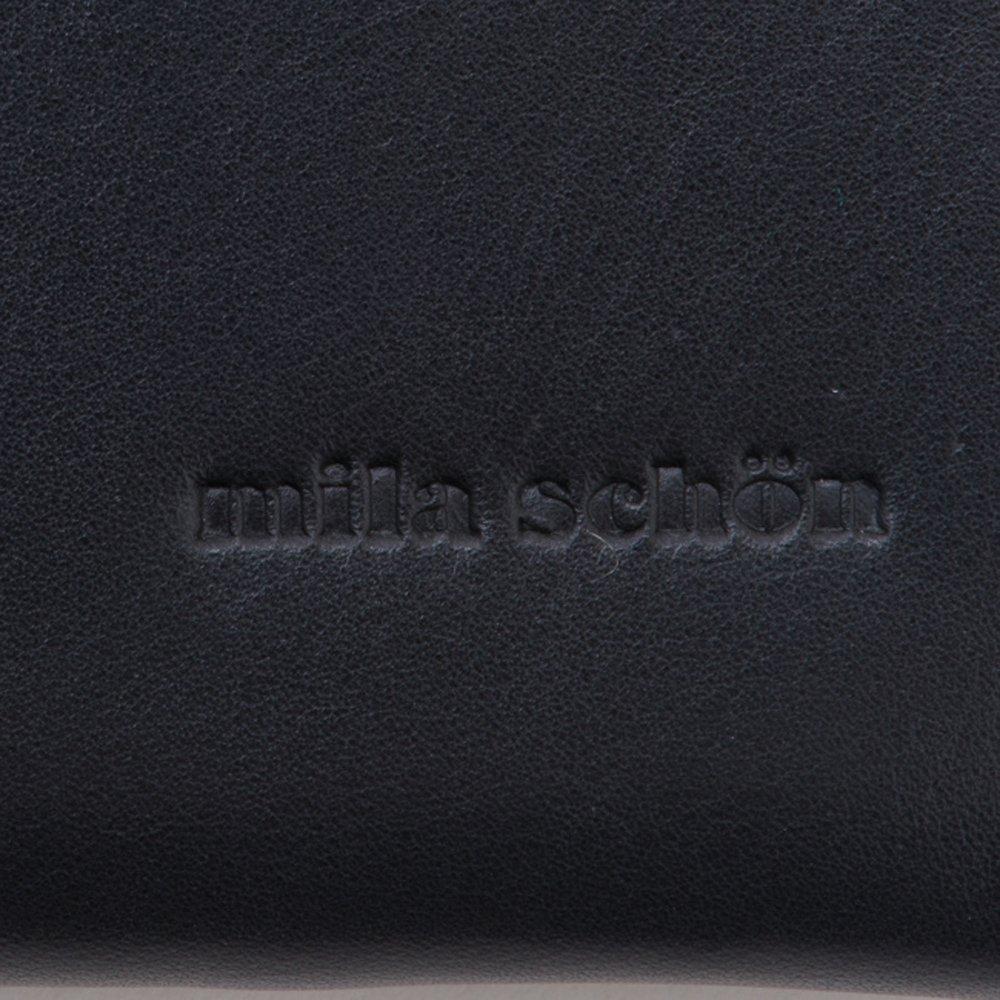 Coin Purse Elegant Selected Calf Leather Smooth Easy To Use Storage Capacity Orthodox Versatile Black [Mira Schon] [CALF LEATHER] Men's