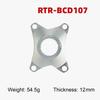 STONE 107BCD Chainring Spider Adapter Compatible for SRAM FORCE RIVAL AXS Flattop for ROTOR ALDHU for EASTON EC90 8 Bolt 3 Bolt